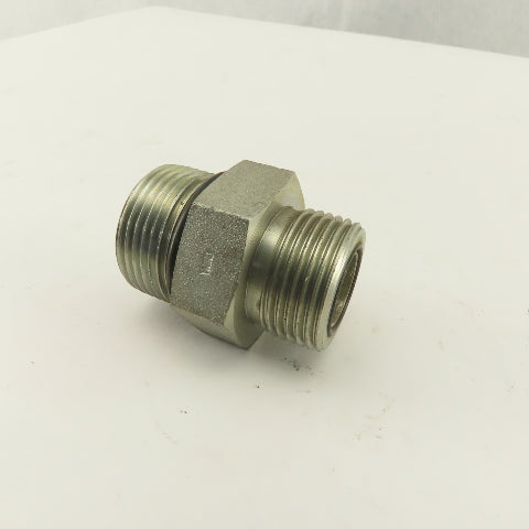 1-5/16-12 (-16) O-Ring Boss Flat Face x 1-3/16-12 O-Ring Face Hydraulic Fitting