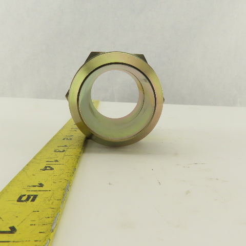 1-1/2-12 (-32) Flare x 2" NPT Inverted Flare Seat Hydraulic Adapter