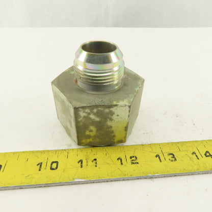 1-5/18-12 (-16) Male Flare x 1-7/8-12 (-12) Female Flare Seat Hydraulic Adapter