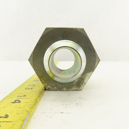 1-5/18-12 (-16) Male Flare x 1-7/8-12 (-12) Female Flare Seat Hydraulic Adapter
