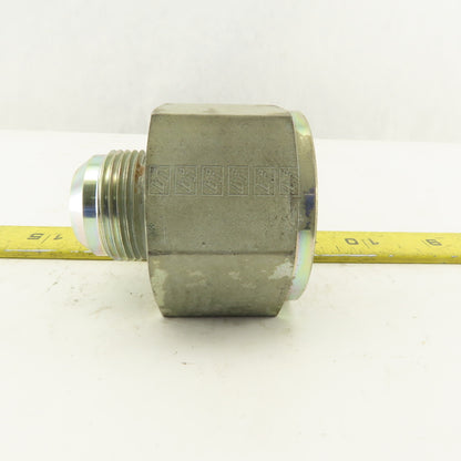 1-5/18-12 (-16) Male Flare x 1-7/8-12 (-12) Female Flare Seat Hydraulic Adapter