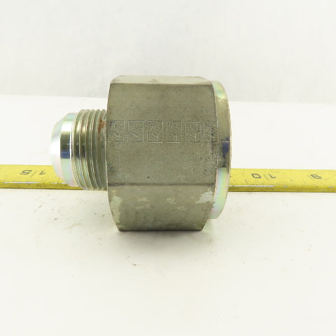 1-5/18-12 (-16) Male Flare x 1-7/8-12 (-12) Female Flare Seat Hydraulic Adapter