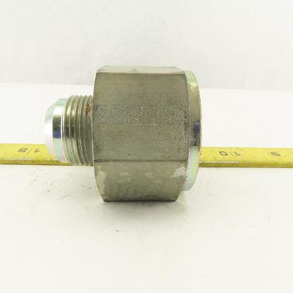 1-5/18-12 (-16) Male Flare x 1-7/8-12 (-12) Female Flare Seat Hydraulic Adapter