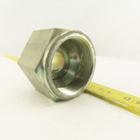 1-5/18-12 (-16) Male Flare x 1-7/8-12 (-12) Female Flare Seat Hydraulic Adapter
