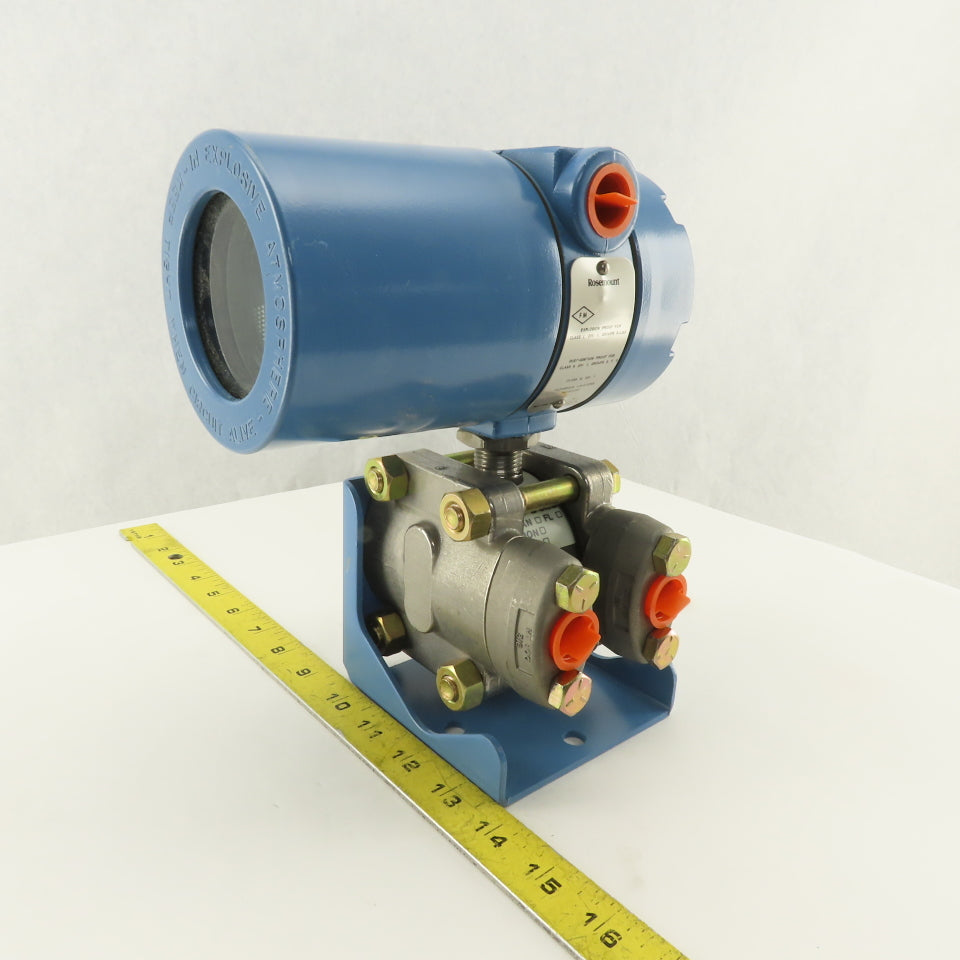 Rosemount 1151DR2F22M1B2 Draft Range Differential Pressure Transmitter 1000 PSI