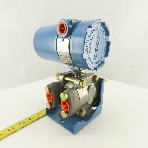 Rosemount 1151DR2F22M1B2 Draft Range Differential Pressure Transmitter 1000 PSI