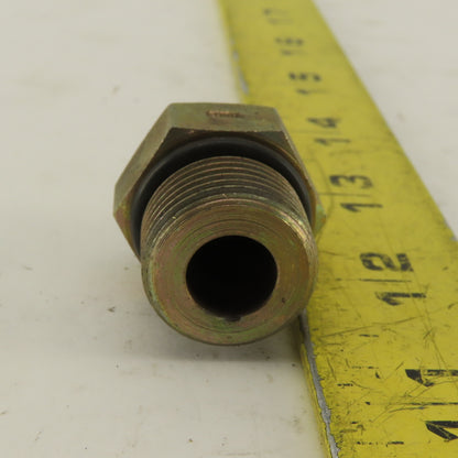 3/4-16 (-8) O-Ring Boss x 1/4 (-4) O-Ring Face Hydraulic Adapter Lot Of 6