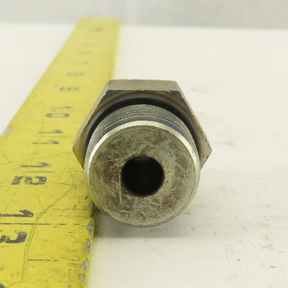1/2 (-8) O-Ring Face x 3/4-16 (-8) O-Ring Boss Hydraulic Fitting Lot Of 6