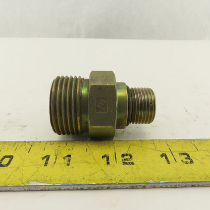 3/4-16 (-8) O-Ring Boss x 1-3/16-12 O-Ring Face Hydraulic Fitting Lot Of 4