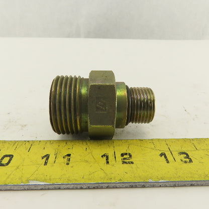 3/4-16 (-8) O-Ring Boss x 1-3/16-12 O-Ring Face Hydraulic Fitting Lot Of 4