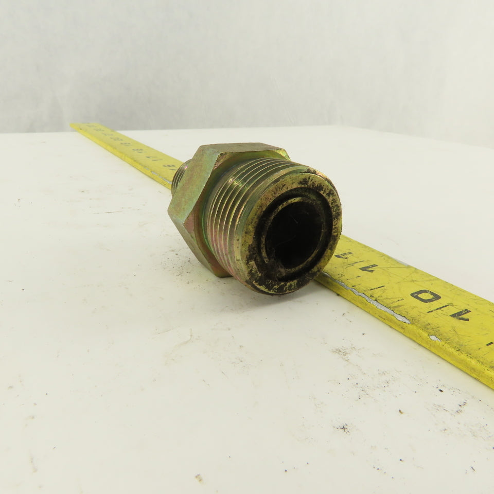 3/4-16 (-8) O-Ring Boss x 1-3/16-12 O-Ring Face Hydraulic Fitting Lot Of 4