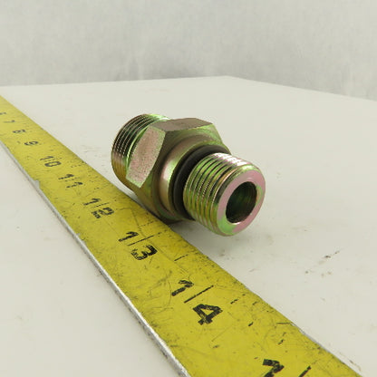 1-7/8-12 (-10) O-Ring Boss Male x 1-3/16-12 (-14) Hydraulic Adapter Lot Of 3