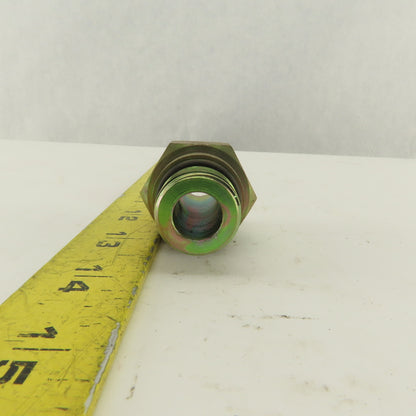 1-7/8-12 (-10) O-Ring Boss Male x 1-3/16-12 (-14) Hydraulic Adapter Lot Of 3