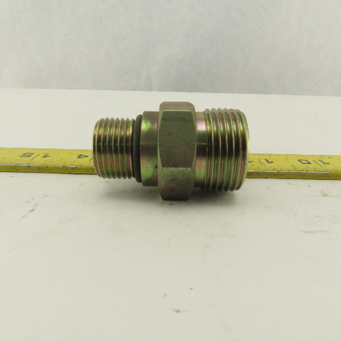 1-7/8-12 (-10) O-Ring Boss Male x 1-3/16-12 (-14) Hydraulic Adapter Lot Of 3