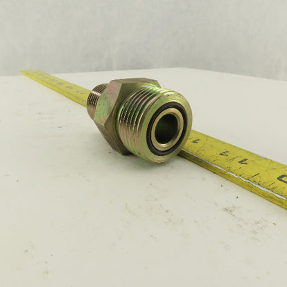 1-7/8-12 (-10) O-Ring Boss Male x 1-3/16-12 (-14) Hydraulic Adapter Lot Of 3