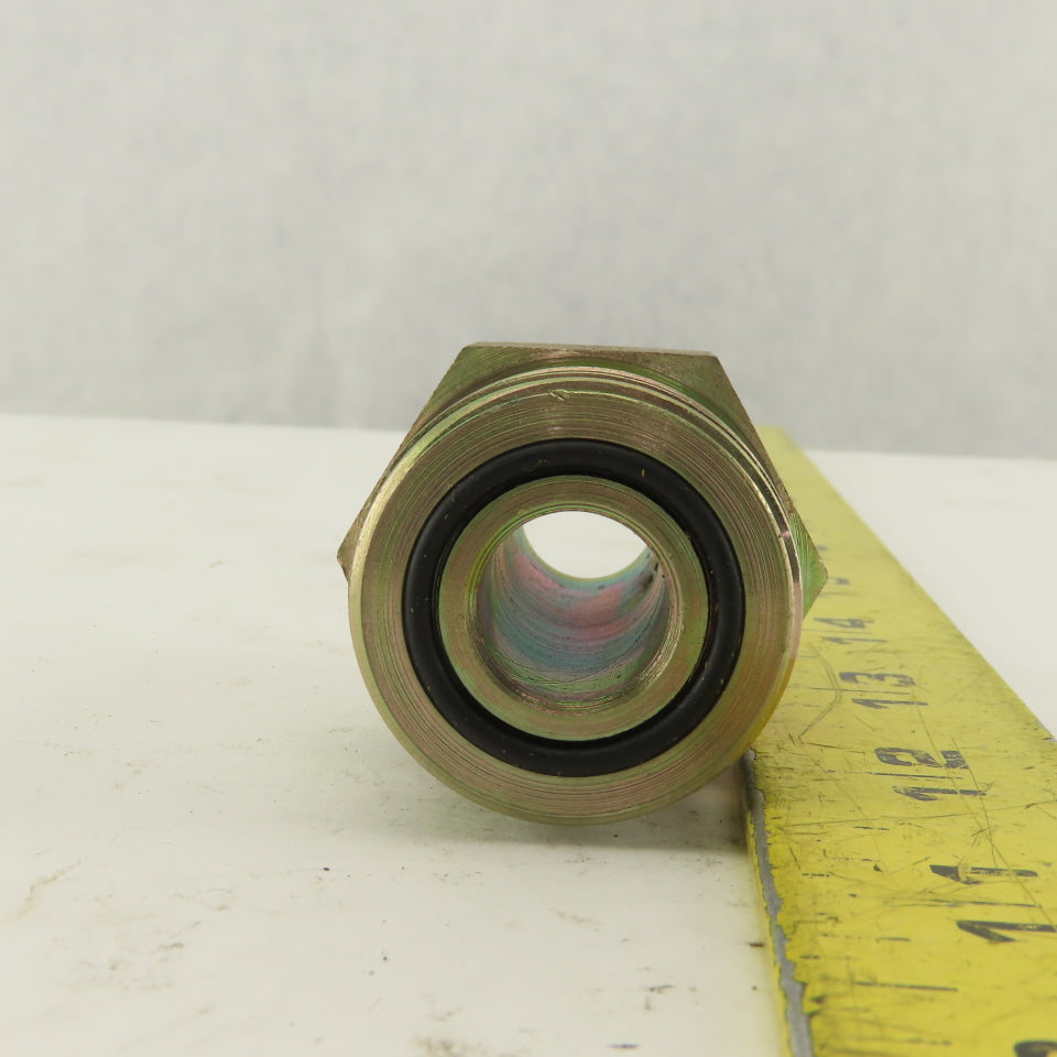 1-7/8-12 (-10) O-Ring Boss Male x 1-3/16-12 (-14) Hydraulic Adapter Lot Of 3