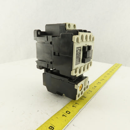 Fuji SJ-1SG 600V 4.5kW Magnetic Contactor 7-11A Trip TR-5-1N/3 Overload