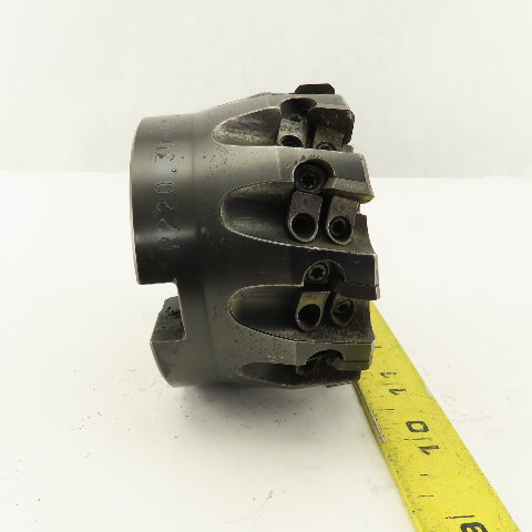 Seco R220.30-04.00-12ST 4" Indexable 12 Tool Shell/Face Mill Face 1-1/2" Arbor