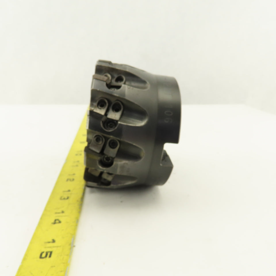 Seco R220.30-04.00-12ST 4" Indexable 12 Tool Shell/Face Mill Face 1-1/2" Arbor