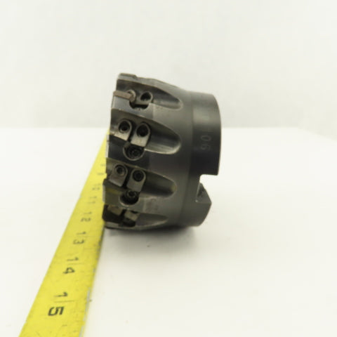 Seco R220.30-04.00-12ST 4" Indexable 12 Tool Shell/Face Mill Face 1-1/2" Arbor