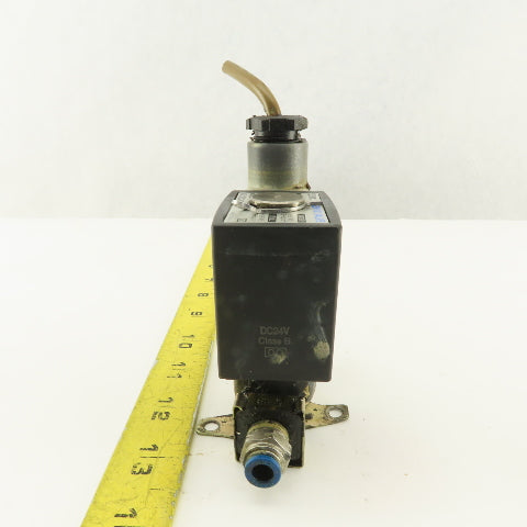SMC VX2330 24 VDC 2 Way Normally Closed Solenoid Valve 1/4NPT