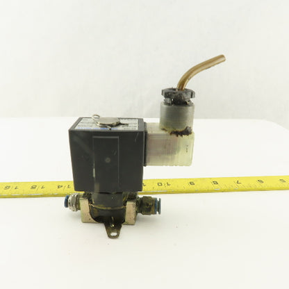 SMC VX2330 24 VDC 2 Way Normally Closed Solenoid Valve 1/4NPT