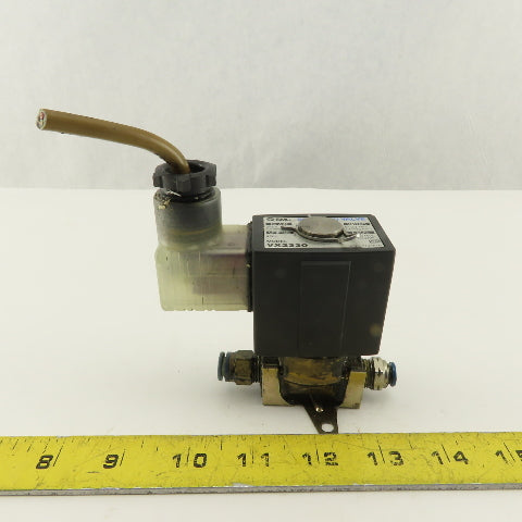 SMC VX2330 24 VDC 2 Way Normally Closed Solenoid Valve 1/4NPT