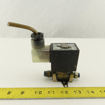 SMC VX2330 24 VDC 2 Way Normally Closed Solenoid Valve 1/4NPT
