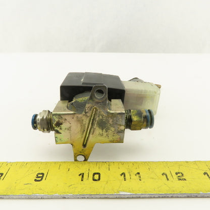 SMC VX2330 24 VDC 2 Way Normally Closed Solenoid Valve 1/4NPT