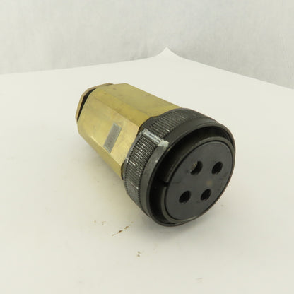 JAE Electronics 32-17SE 4 Conductor Female Solder Cup Connector