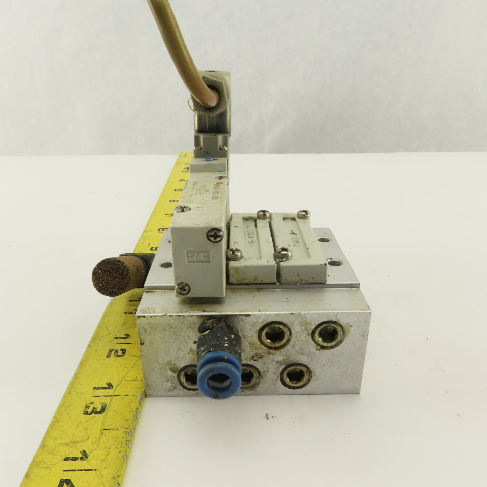 SMC SY5140-5DZ-X3213 Miniature Single Solenoid Air Directional Valve On Manifold