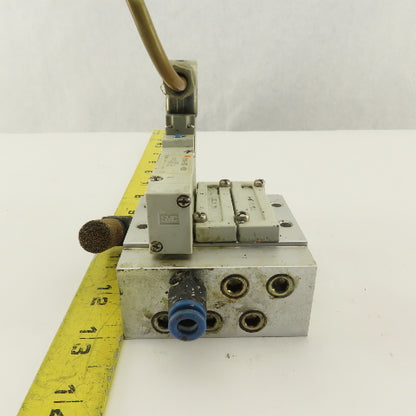 SMC SY5140-5DZ-X3213 Miniature Single Solenoid Air Directional Valve On Manifold