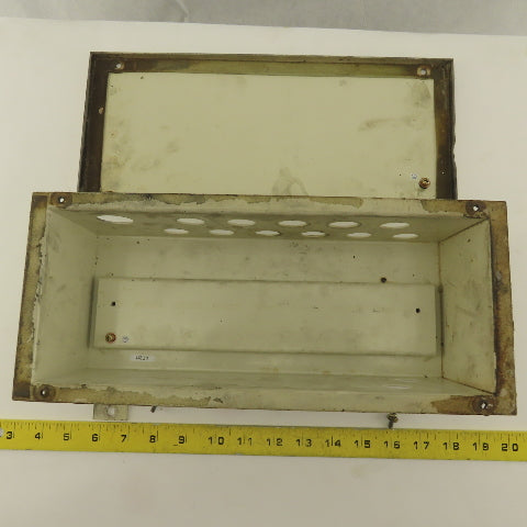 5" x 12-1/2" x 3-5/8 Deep Electrical Enclosure Junction Box