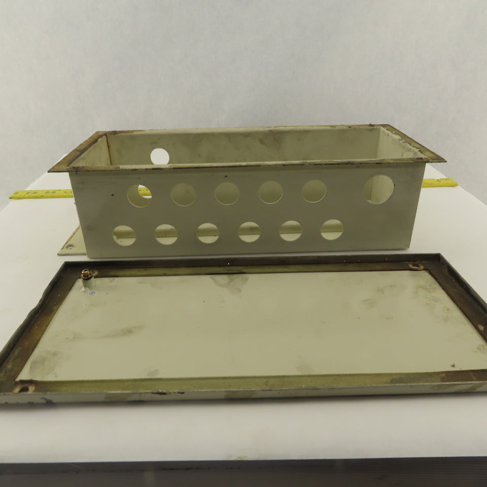 5" x 12-1/2" x 3-5/8 Deep Electrical Enclosure Junction Box
