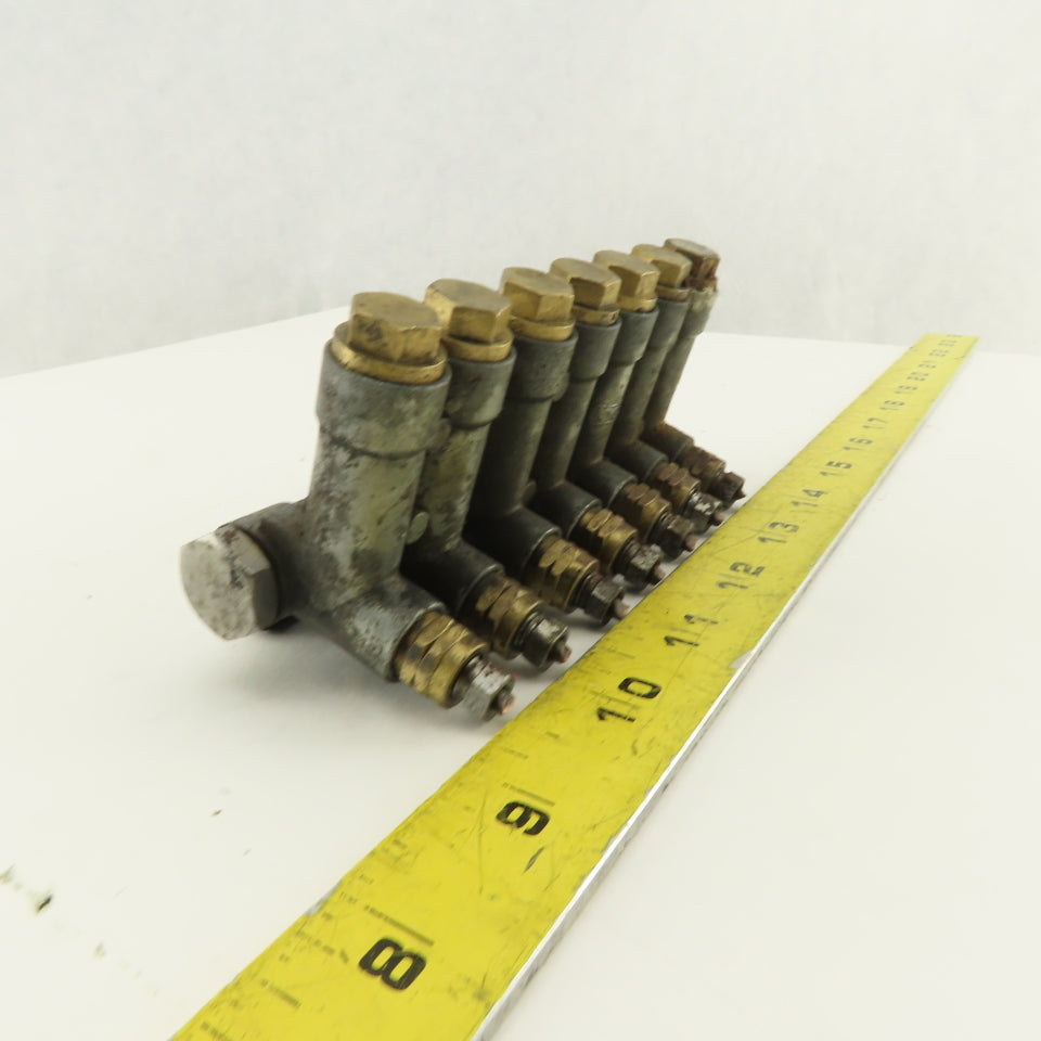 Vogel 7 Port Piston Lubricator Manifold
