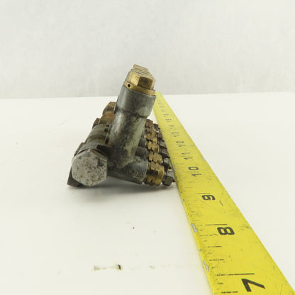 Vogel 7 Port Piston Lubricator Manifold