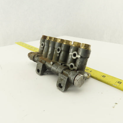 Vogel 7 Port Piston Lubricator Manifold