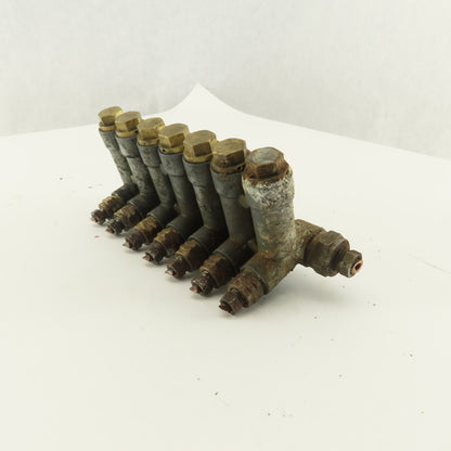 Vogel 7 Port Piston Lubricator Manifold