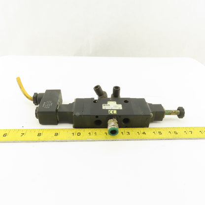 Parker B551ADA49C 5/3 Position Tandem Double Solenoid Pneumatic Valve