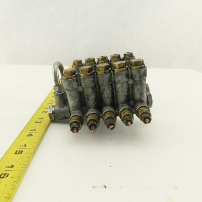 Vogel 10 Port Total Piston Lubricator Manifold