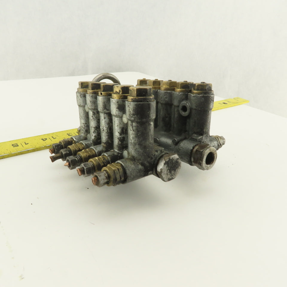 Vogel 10 Port Total Piston Lubricator Manifold