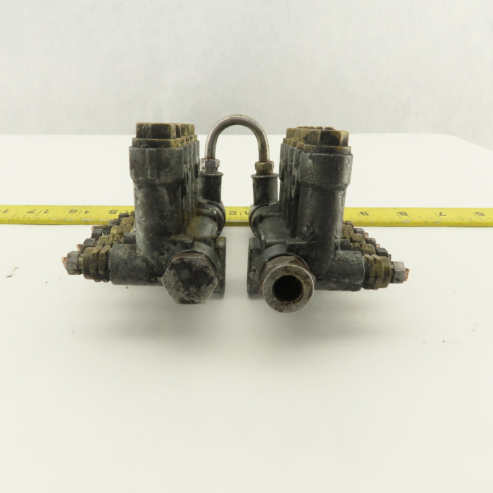 Vogel 10 Port Total Piston Lubricator Manifold