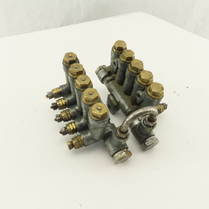 Vogel 10 Port Total Piston Lubricator Manifold