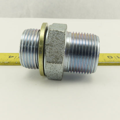 1-11 (1/2) Inverted Flare Seat Male x 1-5/16-12 (-16) O-Ring Boss Adapter