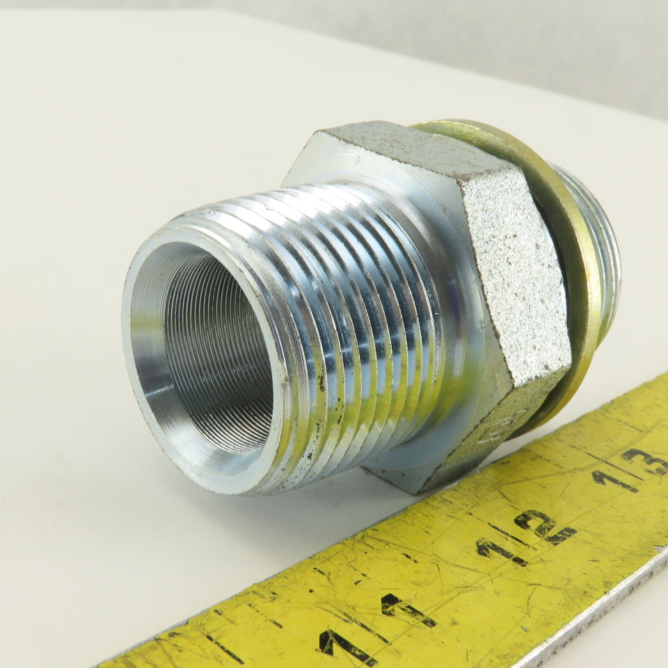1-11 (1/2) Inverted Flare Seat Male x 1-5/16-12 (-16) O-Ring Boss Adapter
