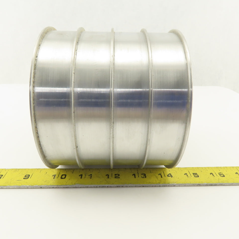 Lateral Paper Strip Separation Idler 4 Groove 1" x 5-1/4" OD 1/2" Bore