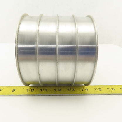 Lateral Paper Strip Separation Idler 4 Groove 1" x 5-1/4" OD 1/2" Bore