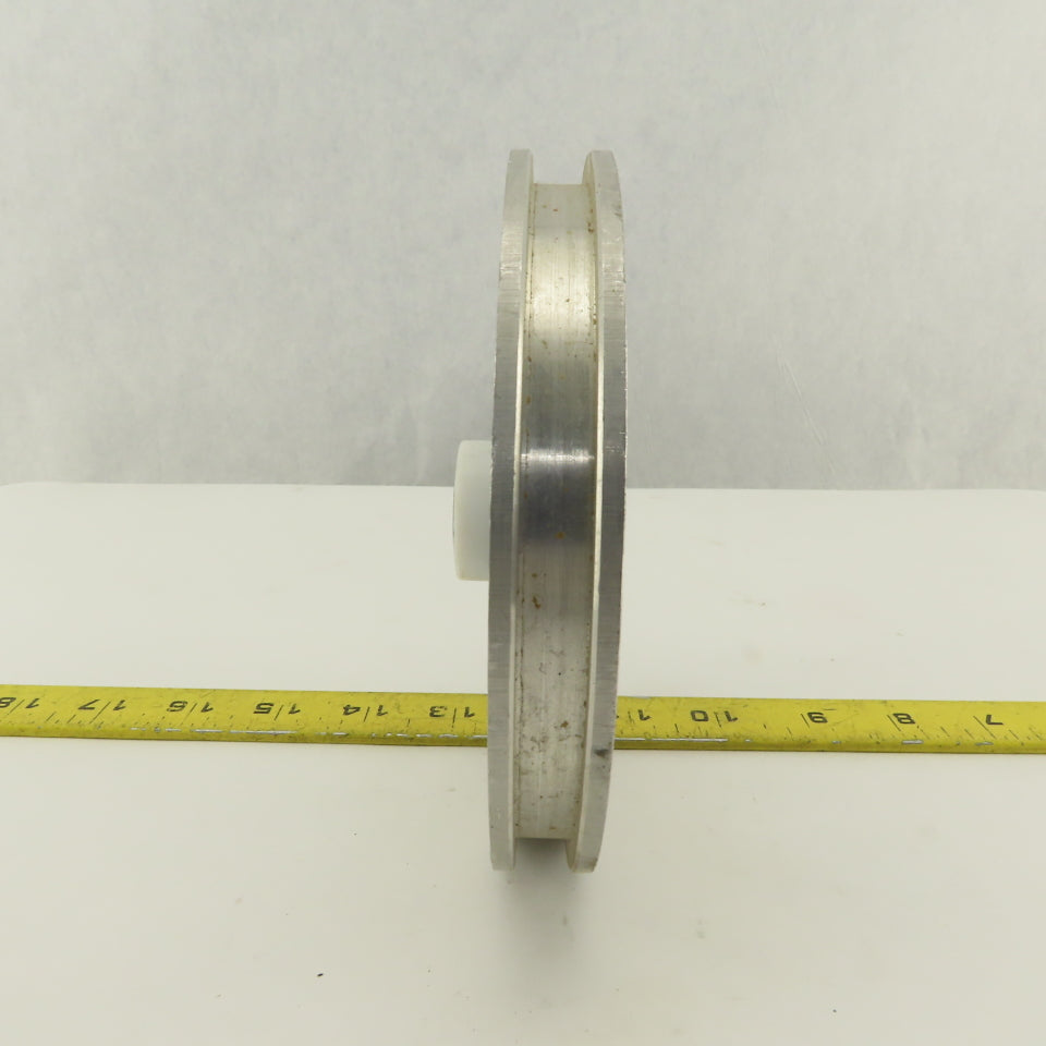 Lateral Paper Strip Separation Idler 7/16" Groove x 6" OD 1-1/4" Bore