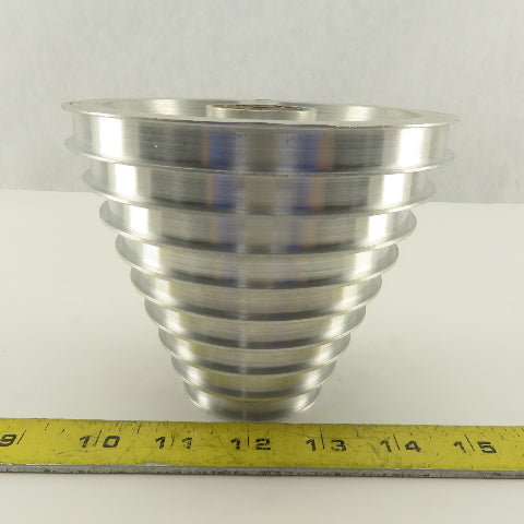 9 Groove 7/16" Cone Textile Paper Strip Material Separating Sheave