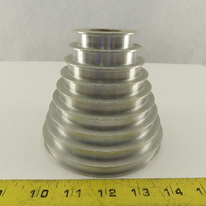 9 Groove 7/16" Cone Textile Paper Strip Material Separating Sheave